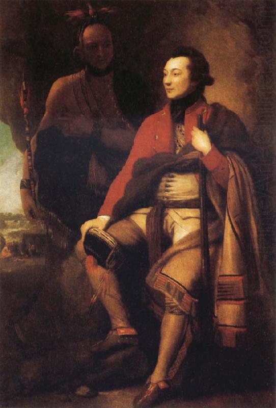 Colonel Guy Johnson, Benjamin West